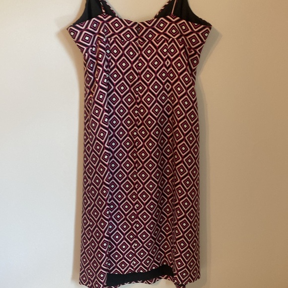 Shoshanna designer spaghetti strap Silk MIDI dress - Picture 5 of 8